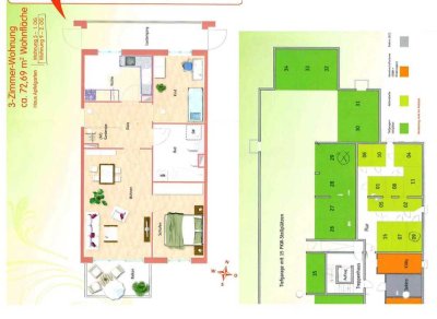 Geschmackvolle 3-Raum-Wohnung mit gehobener Innenausstattung mit EBK in München Aubing