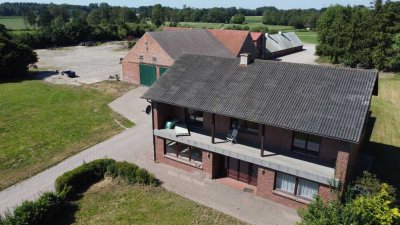 RESERVIERT !! Resthof - Pferdehof- Gewerbegrund- Wohnen in Alleinlage- alles möglich
