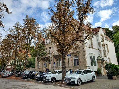 Stilvolle Maisonette-Wohnung mit Dachterrasse am Unteren Luisenpark, klimatisiert + frisch renoviert