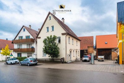 Historisches Wohnjuwel von 1906 mit modernem Ausbau, Scheune und Hof – viel Platz für Ideen
