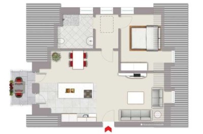 Wohnung 4: Neubauprojekt Mehrfamilienhaus mit 5 schlüsselfertigen Wohnungen