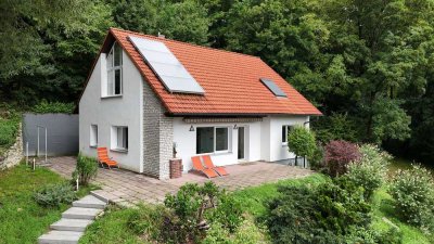 Imposantes Einfamilienhaus in absoluter Alleinlage mit Blick über Nürnberg und Erlangen