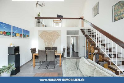 Traumhafte 4- Zimmer- Maisonnettewohnung mit Garage in schöner Wohnlage von Greven