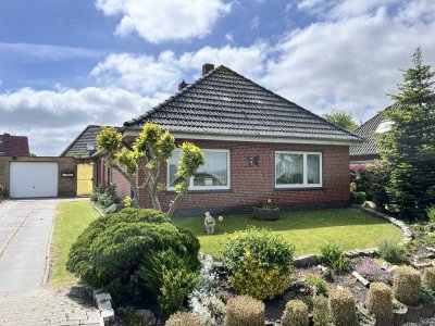 Bungalow in Groß-Midlum zu verkaufen, mit Blick ins Weite
