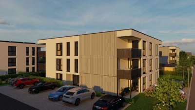 Goldsteig Quartiert Plattling Neubau 3-Zimmerwohnung mit Garten
