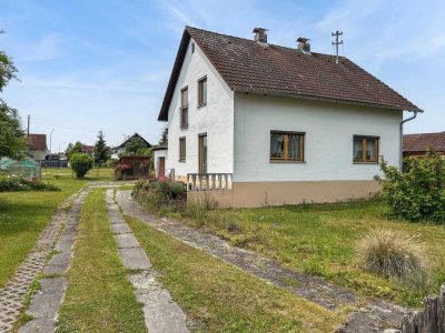 Gelegenheit!  Idyllisches, älteres Einfamilienhaus nahe Dingolfing