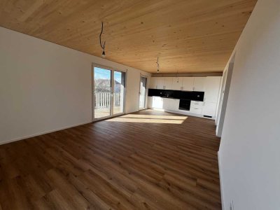 Modern wohnen im Grünen – 4-Zimmer-Neubau-Wohnung mit Balkon & 2 TG-Plätzen in Heiligenberg