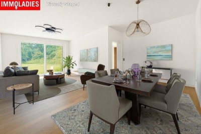 LUXUS Gartenwohnung in Parklage! 3 Zimmer inkl. Terrasse und Garten in Baden – Innenstadt!