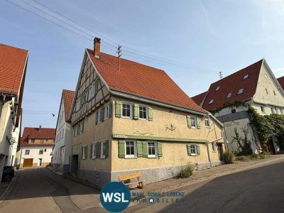 Historisches Fachwerkhaus mit Charme, Denkmalschutz & attraktiven Steuervorteilen – mitten in Owen