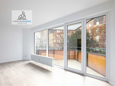 Renovierte 2-Zimmer Wohnung in Linden mit 2 Balkonen