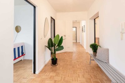 Bezugsfrei | Hochwertig sanierte 4 Zimmer Erdgeschosswohnung mit Balkon | nähe Tierpark