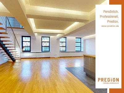 Exklusive Loft-Wohnung mit Sonnenterrasse über den Dächern der Düsseldorfer Altstadt!