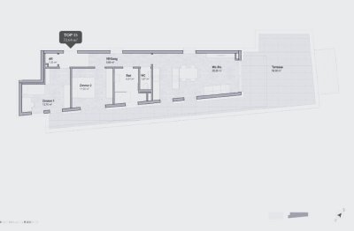 3 Zimmer Eigentumswohnung (72,64 m²) mit Terrasse und Garten in Geidorf/Graz