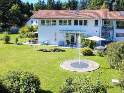 Stadtnahe Idylle im Grünen - Familientraum mit unverbaubarem Bergblick