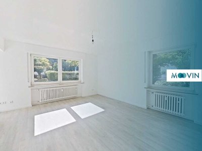 ERSTBEZUG NACH SANIERUNG: Lichtdurchflutete 3-Zimmer-Erdgeschosswohnung mit Balkon
