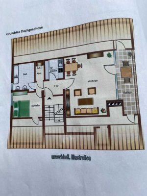 Geräumige Wohnung mit überdachtem Balkon in Waldenbuch