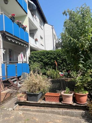Helle 2-Zimmer-EG-Wohnung mit Balkon und Terrasse, EBK, Keller in Karlsruhe-Daxlanden