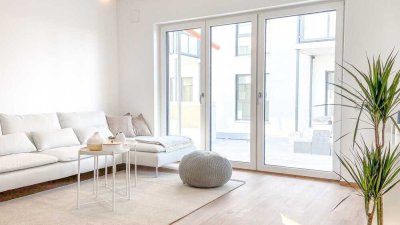 Luxuriös & hell: 3-Zimmer-Wohntraum mit eigenem Garten und Panoramaaussicht