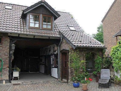 Single-Wohnung im Landhausstil