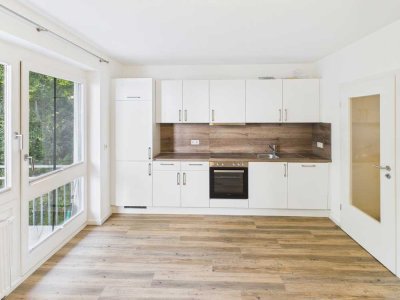 Moderne 1-Zimmer-Wohnung mit Einbauküche und Balkon