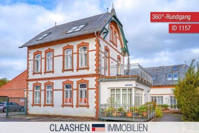 Helle Oberwohnung in der „Doornkaatvilla“