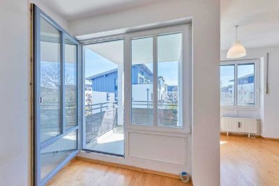 Ideal für Singles  ............... attraktive Wohnung mit Einbauküche und Balkon