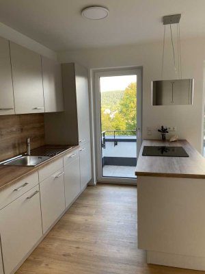 Erstbezug! Moderne 2-Zimmer-Wohnung mit traumhaftem Blick, A+