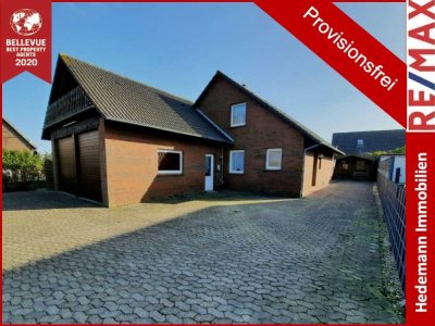 Provisionsfrei * Ferienhaus mit 4 Wohneinheiten in Dornumersiel a. d. Nordsee * 2900m vom Strand/Mee
