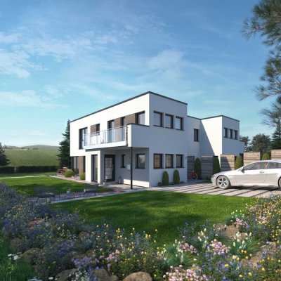 moderner Bauhausstil - Haus inkl. Grundstück direkt vom Eigentümer
