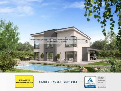 *** Hof.-Wildsachsen / individuell planb. Neubau (mit FESTPREIS, u. verbindl. Terminschiene) m. KG.