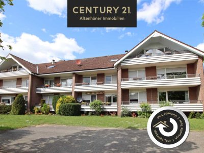 Top gepflegte Erdgeschosswohnung mit schöner Loggia, Stellplatz und Keller