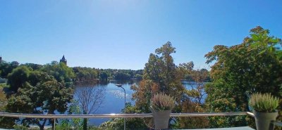 Zentralgelegene 3-Raum-Wohnung mit Balkon und Ausblick auf den Gotthardteich