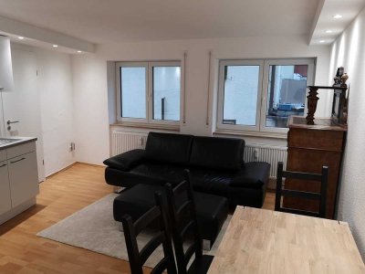 650 Euro WARM incl. Strom -  Exklusive, neuw., möb. 2-Zi.-Wohnung mit EBK in Leutkirch ZENTRUM