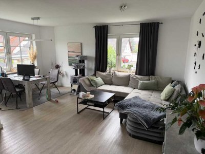 Neuwied-Heddesdorf: Komfortable ruhige 2-Zimmer Wohnung, gr. EBK + Südloggia + Garage in guter 
Lage