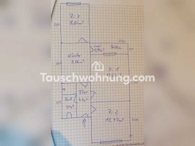 Tauschwohnung: Günstige 3 Zimmer Wohnung in Walle