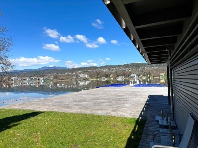 Wörthersee-Idylle mit Seezugang &amp; Blick in die Veldener Bucht
