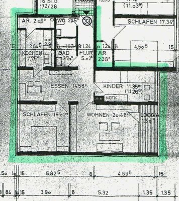 Gepflegte 3 1/2-Zimmer-Wohnung in günstiger Lage in Ludwigshafen am Rhein