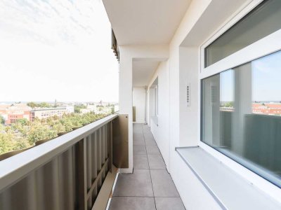 Lichtdurchflutete Etagenwohnung mit Loggia und offener Wohnküche – großzügig und stilvoll wohnen
