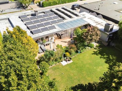 Modernes Wohnen und Wohlfühlen – Bungalow mit Wellnessoase, Solaranlage und stilvollem Ambiente