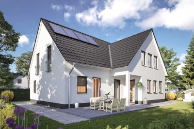 Modernes Zweifamilienhaus mit nachhaltiger Technik & flexibler Raumaufteilung
