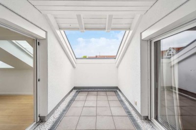 2 Zi.-Wohnung mit Loggia und Einbauküche (unmöbliert)