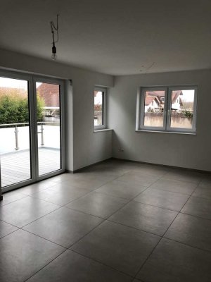 Moderne 3,5-Zimmer-Wohnung mit Aufzug, Balkon und Einbauküche in Gondelsheim
