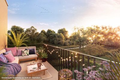 1-Zimmer-Eigentumswohnung mit sonnigem Südwestbalkon