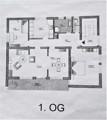 4-Zimmer Wohnung mit Balkon in Hillscheid, 1. OG