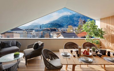 Exklusive 5-Zimmer-Penthousewohnung im 3. Obergeschoss - Top 6 - Neubauprojekt im Herzen von Schwaz