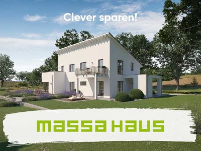 Tatendrang trifft Eigenheim: ☝️ selber ausbauen & sparen | massa Ausbauhaus „FamilyStyle 20.04 P“