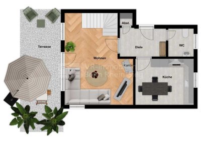 Gemütliche Maisonette- Wohnung im Höhenort!