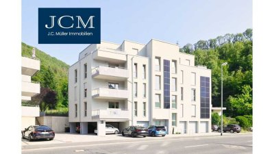 Energieeffiziente Penthousewhg.-2 ZKB mit Aufzug, Terrasse, EBK u. überdachtem Stellplatz in Bad Ems