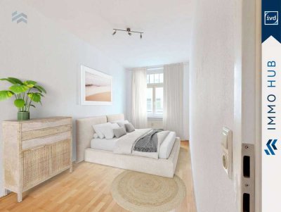 ++ RESERVIERT: 5,6 % Rendite erzielbar: Bezugsfreie 2-Raum-Wohnung im schönen Gohlis ++