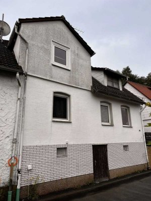 Einfamilienhaus mit Garage und einem weiteren Grundstück in Diemelstadt-Wrexen